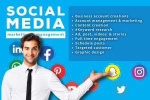 Portfolio for social media marketing & management